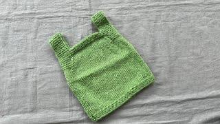 How to knit woolen vest inner for newborn baby Knitting woolen inner for baby Woolen Tutorial # 9