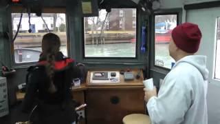 Mailboat deliveries on the Detroit River