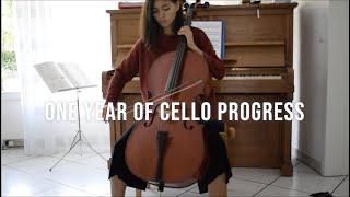 not quite One Year of Cello Progress