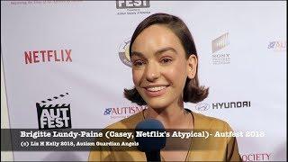 Brigette Lundy Paine Atypical talks Teen Relationships at Autfest 2018