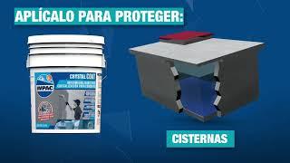 Nueva tecnología IMPAC CRYSTAL para dar impermeabilidad total permanente al concreto