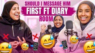 SHOULD I MESSAGE HIM FIRST FT DIARY ROOM EP 82