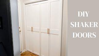 How to build Bifold doors Shake Style  Easy and Budget Friendly