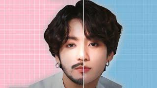 What BTS Would Look Like with Beard Facial Hair