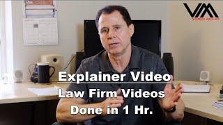 Videos for Attorneys and Law Firms done in 1 hour by Video Mojo