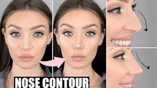 The Nose Job Nose Contour  How to Contour a Big + Crooked Nose