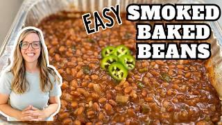 HOW TO MAKE BAKED BEANS  Smoked Barbecue Beans Recipe on the Pit Boss Pro Series Vertical