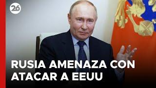 RUSIA amenaza con atacar a EEUU si permite que UCRANIA avance sobre Crimea