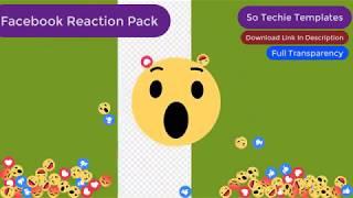 Facebook Emoji Reaction Pack HD Green Screen Emoji - Transparent Emoji Animation - Download Link