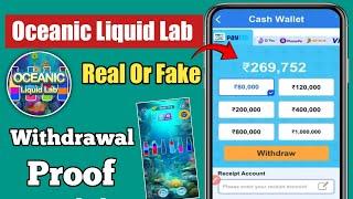 Oceanic Liquid Lab Withdrawal Proof  Oceanic Liquid Lab Real Or Fake?  Oceanic Liquid Lab Withdraw