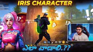 Iris Character Ka Baap  - Free Fire Telugu - MBG ARMY