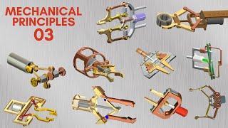 Exploring Mechanical Principles Unveiling Robot Grippers and Reversing Rotation Mechanisms