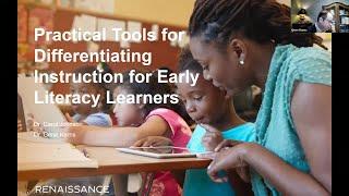 Practical Tools for Differentiating Instruction for Early Literacy Learners