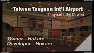  ROBLOX  -Bloxburg-  Taiwan Int’l Airport T2  Airport Tour 