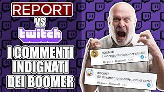 BOOMER contro TWITCH I commenti sul servizio di REPORT sugli STREAMER