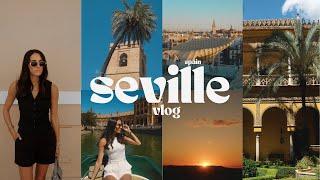 SEVILLE VLOG  CITY BREAK IN SEVILLA SPAIN  couple trip  tapas best coffee spots travel guide