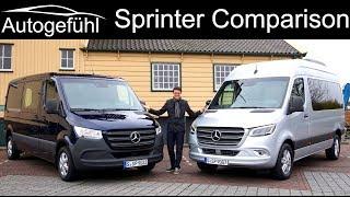 Mercedes Sprinter FULL REVIEW all-new 2019 Tourer vs Cargo Van comparison - Autogefühl