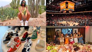 Travel With Me To Arizona  WNBA All Star Weekend Private Parties Spa Day and MORE