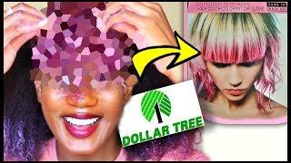 BABY PINK Hair from the DollarTree ??