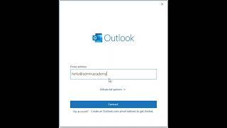 Configure Outlook email