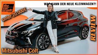 Mitsubishi Colt im Test 2023 Was kann der NEUE Kleinwagen mit 8 Jahren Garantie? Review  Preis