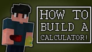 HOW TO BUILD A REDSTONE CALCULATOR  A tutorial by Technical Minecraft
