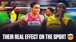 Justin Gatlin breaks down how Usain Bolt and Sydney McLaughlin BIGGEST impact on the sport 