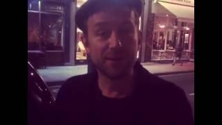 Damon Albarn sends a video message to a fan