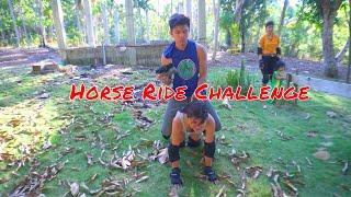 How to Lift and Carry a Person to Safety  Horse Ride Challenge Relay