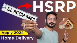 HSRP Number Plate Apply Online 2024  High Security Number Plate Booking  Car & Bike Registration