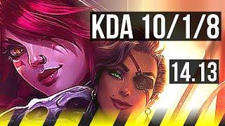 XAYAH & Rakan vs SAMIRA & Milio ADC  1018 800+ games Dominating  VN Master  14.13