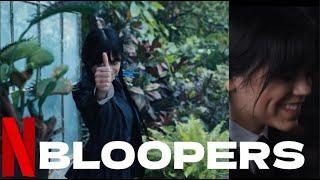 WEDNESDAY Bloopers 2022 - Funniest Behind The Scenes & On Set Laughs With Jenna Ortega  Netflix