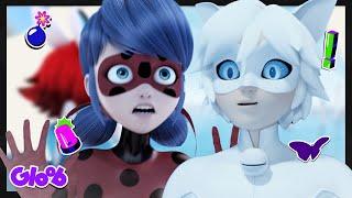 LADYBUG LUTA CONTRA CAT BLANC PARA PEGAR O AKUMA E SALVAR CAT NOIR  MIRACULOUS LADYBUG 3º TEMPORADA