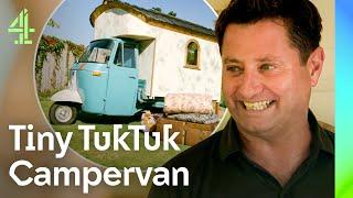 Transforming 1970s Tuk Tuk Into Mini-Camper  George Clarke’s Amazing Spaces  Channel 4 Lifestyle