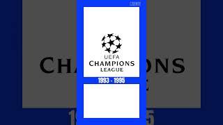 CHAMPIONS LEAGUE LOGO HISTORY #championsleague #logo #evolution