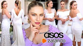 Trying ASOS & ZALANDO Wedding Dresses  Court House WEDDING