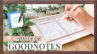 GoodNotes 5 Guide  Everything You Need To Know To Plan Digitally in GoodNotes + Hidden Features