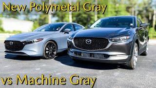 There’s a New Gray in Town  Mazda Machine Gray vs Polymetal Gray Exterior Colors