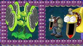 Gatling Threepeater Vs All Zombies Vs Dr Zomboss Plants Vs Zombies Battlez