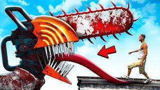 Whats Inside CHAINSAW MAN HEAD In GTA 5?