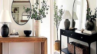 Very cute entryway decorations console table ideas Interior hallway ideas