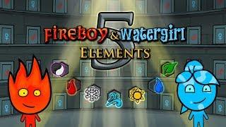 Fireboy and Watergirl 5 Elements Walkthrough All Levels