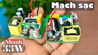 RẺ QUÁ MỨC   Mạch sạc nhanh 33W cực xịn mà chỉ có 12kchiếc  Hết Hàng