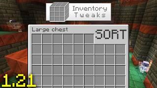 How to Install the Inventory Tweaks Mod for Minecraft 1.21