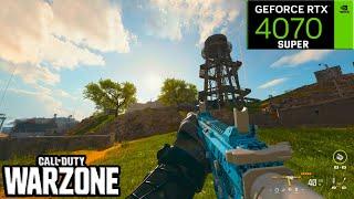 Call Of Duty Warzone  RTX 4070 SUPER  Rebirth Island FPS Test  1080P