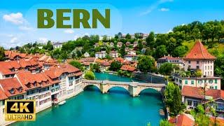EXPLORING BERN SWITZERLAND  - BY DRONE  4K VIDEO UHD - DREAM TRIPS
