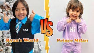 Ryans World VS Prince Milan The Royalty Family Transformation 2024  From Baby To Now