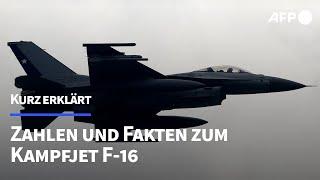 Kurz erklärt Das Kampfflugzeug F-16  AFP