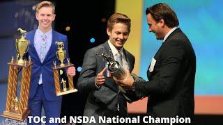 Jack Neel Speech and Debate National Champion Interview