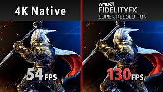 AMD FidelityFX Super Resolution  Graphics & Performance Comparison